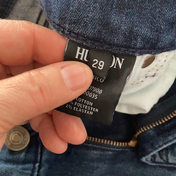 Hudson raw hem short shorts - Picture 3 of 9